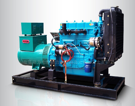 安徽上柴30kw大型柴油发二手电机组_COPY